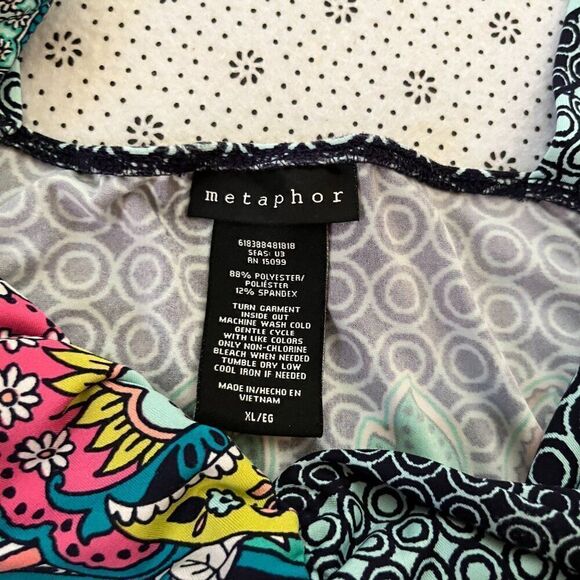 Metaphor XL Maxi Dress Boho Blue Pink Comfy CoolβFun - Picture 8 of 12